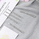 Accessories Metal Barrette Crystal Hairgrip Hair Clips Rhinestones Hairpins