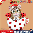 5D DIY Diamond Painting Lovely Cup Cat Cross Stitch Embroidery Mosaic Kits