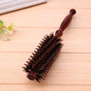 AFfeco Cylinder Comb, Hair Massage Comb, Roll with Pear Head Shape