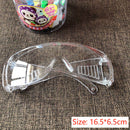 Motorcycle Cycling Sunglasses Dust Windproof Eye Protection Goggles (Clear)