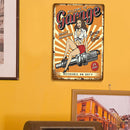 20x30cm Retro Metal Tin Sign Character Bar Room Wall Pendant Plaques (1) Newly
