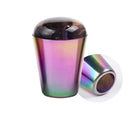 Colorful Transparent Silicone Seal Stamp with Cover DIY Nail Art Tools (02)