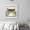 Oil Paint By Numbers Classical Bathtub Frameless Picture Craft Kit for Bedroom