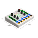 Wireless Bluetooth-compatible Sound Card Noise Reduction for Live Podcasting