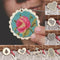 Wooden Crafts Sewing Jewelry Pendant Embroidery Key Ring Making Cross Stitch
