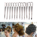 Steel  Styling Sectioning Clamp Duck Mouth Fixed hair clip Hair Clip Wavy curls