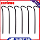 6pcs Outdoor Camping Tent Stakes Aluminum Pegs Ground Fixing Nail Accessories