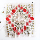 Imitated Silk Women Spring Autumn 700x700mm Small Squares Head Scalf (12)