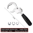 Opening Pipe Wrench Adjustable Spanner Ratchet Wrench Plumbing Repair Tools