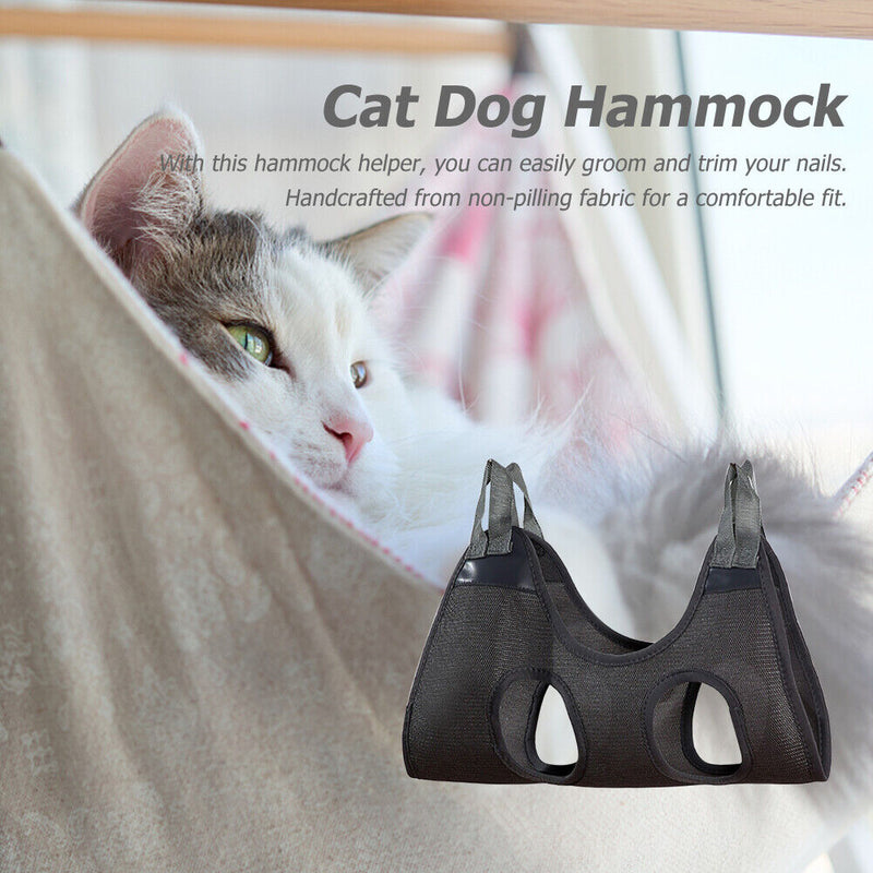 #A Auxiliary Pet Hammock Repairing Nail with 2 Hooks Pet Grooming Cleaning Sup