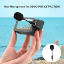Portable 3.5mm Mini Microphone Live Vlog Mic for DJI OSMO POCKET/OSMO ACTION