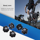 5pcs/bag Carbon Fiber Sun Flower Bowl Set Front Fork Hanging Core Cover for MTB