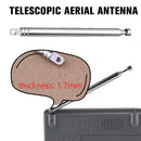 14-74cm Replacement Telescopic Aerial Antenna For TV Radio AM/FM 7 SECTION`