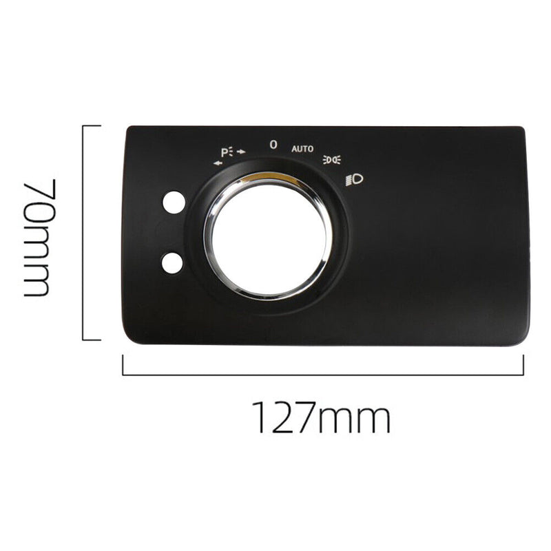 Headlight Switch Repair Cover for Mercedes-Benz W164 2007-2011 (Black A) Newly