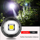 LED Aluminum Alloy Flashlight Zoomable 1800lm Waterproof Camping Lighting