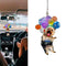 Cute Dog Car Hanging Ornament Rear View Mirror Styling uk Decor HG Car ZS U5B6