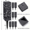 Solar Waterproof Hollow Lamp Lawn Stakes Sensor Garden Light (Warm White)