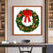 5D Diamond Painting DIY Festival Wreath Full Round Drill Rhinestone Mosaic Ki