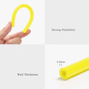 4x Outdoor Stove Furnace Hose Tube Sleeve Cover Camping Equipment (Yellow)