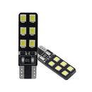 Bulbs 2835 12SMD T10 W5W Dome Map Car LED Reading Bulbs License Plate Light