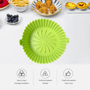 Air Fryer Liner Nonstick Kitchen Baking Parchment Steamers Pads (Green) Newly