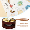 Melting Furnace Sealing Wax Decor Wax Bead Stick Burning Stove Kitchen Acce