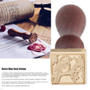 DIY Animal Plant Seal Stamp Scrapbooking Card Album Sealing Wax Stamp Handcra