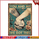 Full Embroidery Hand in Hand Printed Cross Stitch 11CT 3 Strand Cotton Kit