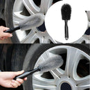 Vehicle Washing Wheel Brush Car Tire Rim Cleaning Handle Brush Tool
