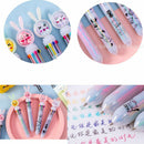 Pen Colorful Refill Multicolor Ballpoint Pen Cartoon Office Stationary
