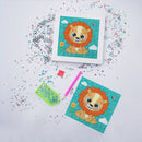 DIY Diamond Painting Full Round Crystal Drill Animal Decor for Kids (DX053)