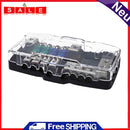 4 Way Car Mini ANL Fuse Holder Box 0/4GA IN 4/8GA OUT Power Distribution Block