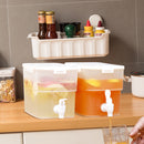 Cold Water Jug with Faucet Fruit Teapot Kettle Cool Water Bucket Dispenser