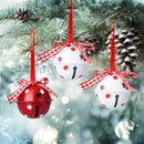 Christmas Jingle Bells Ornaments Xmas Tree Round Jingle Bell Party Supplies