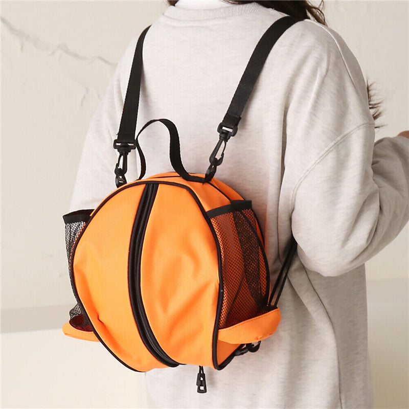 Outdoor Volleyball Shoulder Bag Oxford Cloth Zipper Messenger Bag (Orange) Newly