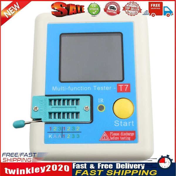 LCR-T7ESR Multimeter High Speed Transistor Tester Graphic Display Meter Newly