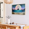 2 Panels Beach Hearts Moon Oil Paint By Numbers Wall Art Craft Home Decorat