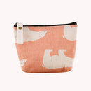 Cartoon Ladies Mini Coin Purse Cute Pattern Women Card Holder Keychain Wallets