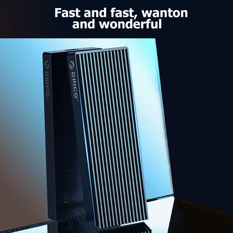 ORICO 20Gbps USB 3.2 Mobile SSD Case High Speed M.2 NVMe Solid State Drive Box
