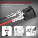 Round Rocker Switch Professional ON Off 20mm DC12V-24V Toggle Switch for Car