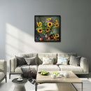 Wall Picture Poster Diamond Painting DIY Elegant Flower Cross Stitch Embroidery