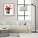 Flower Series 14CT2 Stamped Cross Stitch Kits Crafts DIY Needlework Embroidery