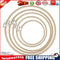 5pcs DIY Bamboo Cross Stitch Frame Needlework Hoop Hand Embroidery Ring