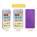 Kids English Learning Music Smart Phone Educational Toys Toddlers Birthday Gifts