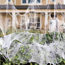 40pcs Spiders Halloween Spider Web Halloween Decorations Prop Party.