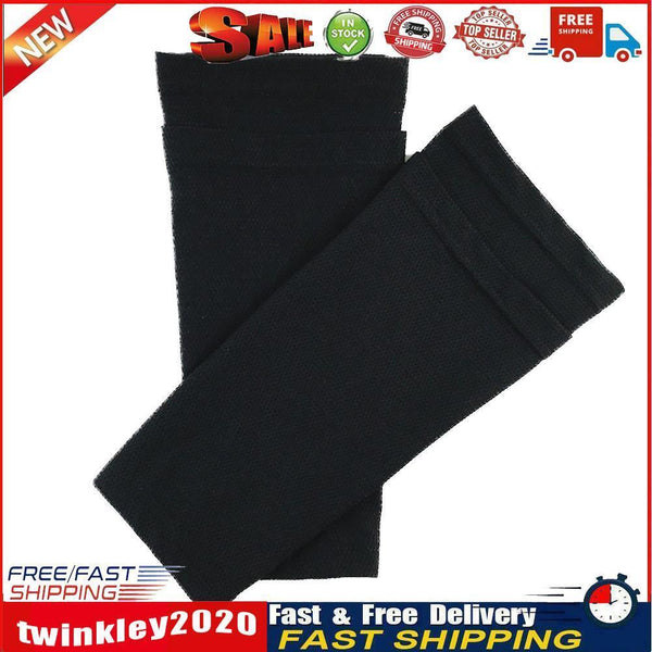 Calf Compression Sleeve Running Leg Guard Football Sock Protector (Black) Newly