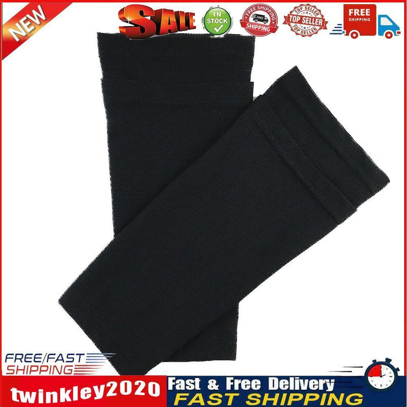 Calf Compression Sleeve Running Leg Guard Football Sock Protector (Black) Newly
