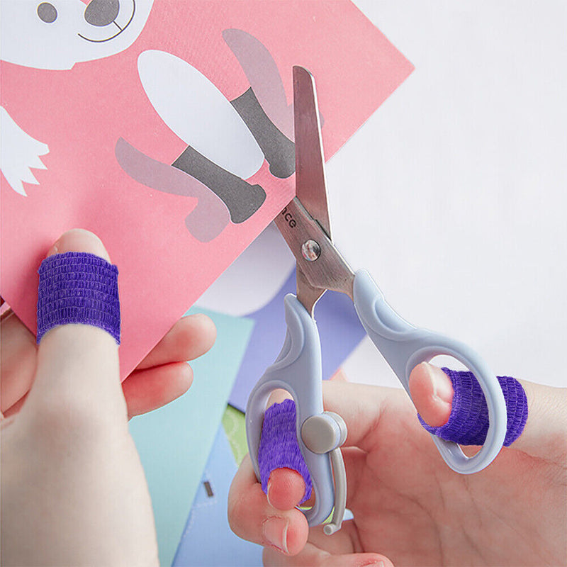 Self Adhesive Wrap Tape Elastic Bandage Finger Protector Breathable Support