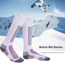 2pcs Winter Warm Thickened Ski Socks Hiking Stockings for Women Men Childre