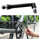 L-Shaped Double Head 1/4-Inch Socket Wrench Clamp Screwdriver Home Hand Tools